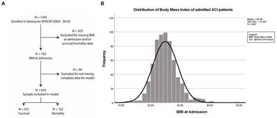Effect of body mass index on survival after spinal cord injury
